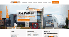 Desktop Screenshot of bosinstallatietechniek.nl